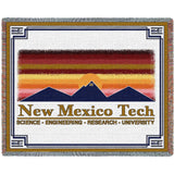 New Mexico Tech Wordmark Stadium Blanket