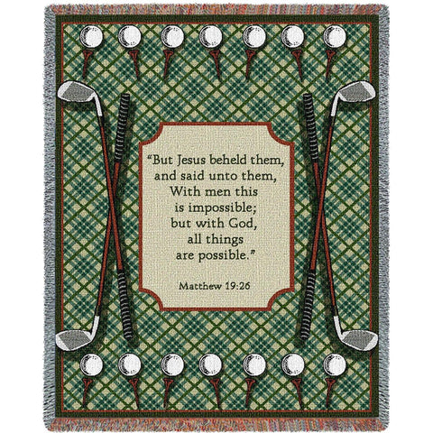 Golf Prayer Blanket