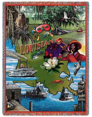 Louisiana 2 Blanket