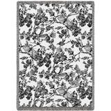 Amelias Garden Black Blanket
