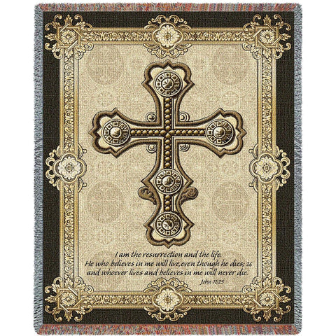 Gothic Cross Blanket