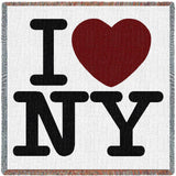 I Love New York Small Blanket