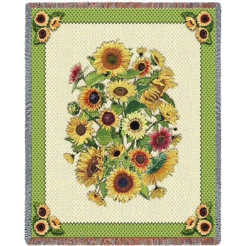 Sunflower Garden Blanket