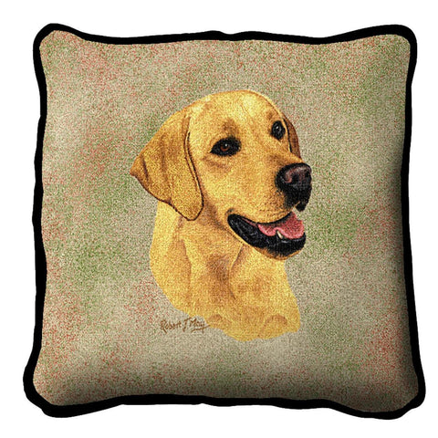 Labrador Retriever Yellow Pillow Cover