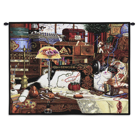 Maggie The Messmak Wall Tapestry With Rod