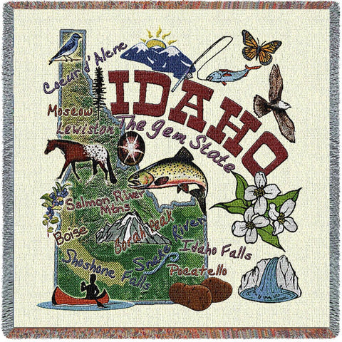 Idaho State Small Blanket
