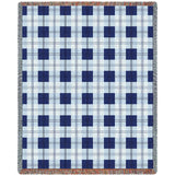 Blueberry Plaid Blanket