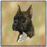 Boxer  Brindle Small Blanket