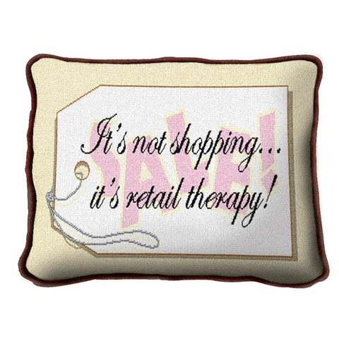 Retail Therapy Pillow
