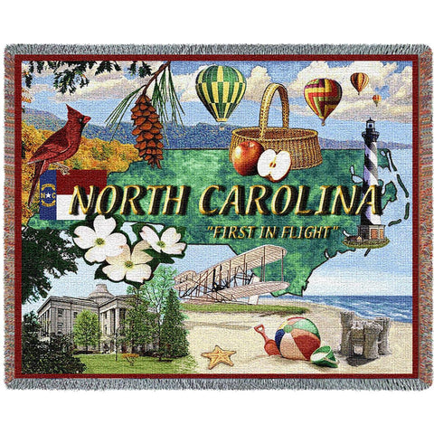 North Carolina 2 Blanket