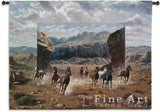 Running Horses Medium Wall Tapestry