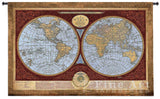 Map Of The World Medium Wall Tapestry