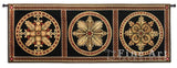 Rosette Foursome Wall Tapestry
