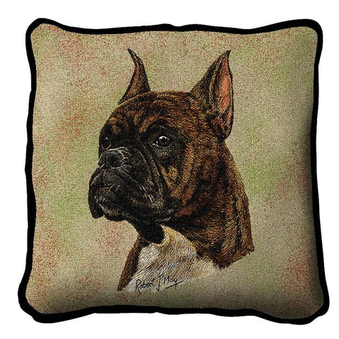 Boxer  Brindle Pillow