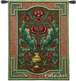 Moss Rose Run Wall Tapestry