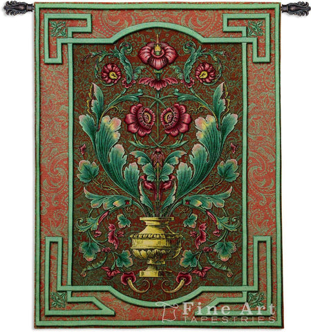 Moss Rose Run Wall Tapestry