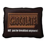 Chocolate for Breakfast Pillow