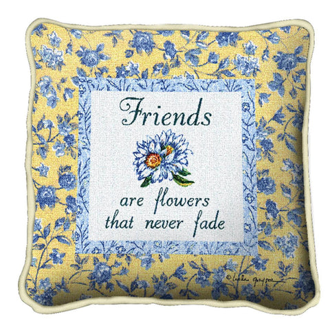 Friends Never Fade Pillow