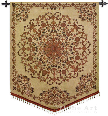 India Golden Wall Tapestry