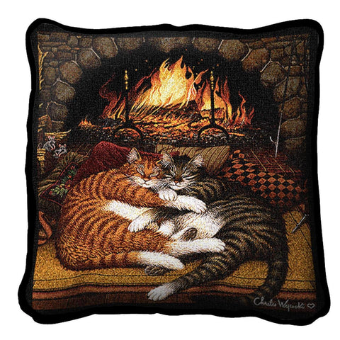 All Burned Out Pillow