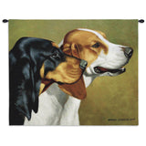 Coonhound Wall Tapestry with Rod