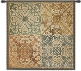 Wrought Iron Elegance Small Wall Tapestry