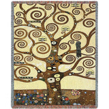 Stoclet Frieze Tree Of Life Blanket