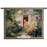 Grandma's Doorway Monogram Wall Tapestry