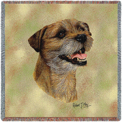 Border Terrier II  Small Blanket