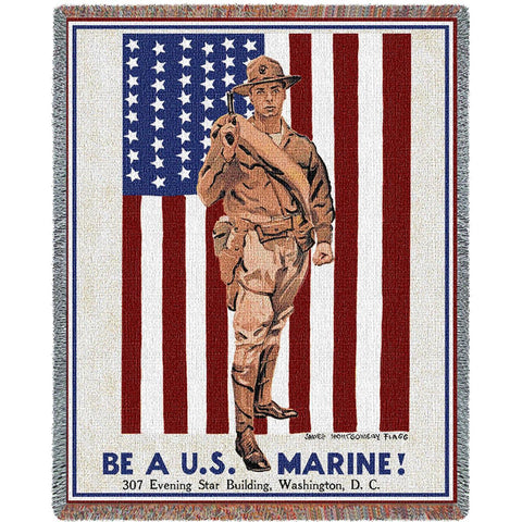 Be A Marine Blanket