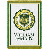 College of William and Mary Seal Stadium Blanket