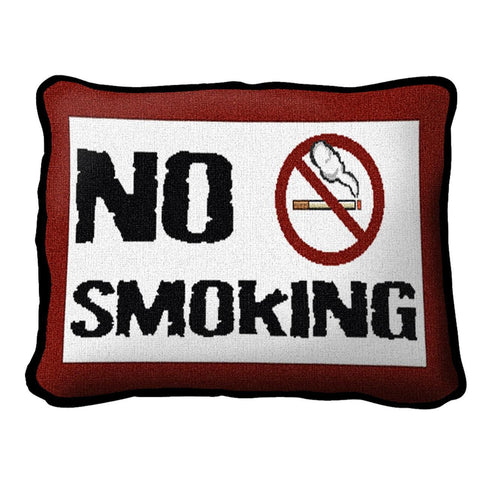 No Smoking Pillow