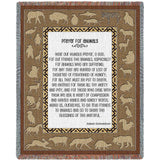 Prayer For Animals Blanket