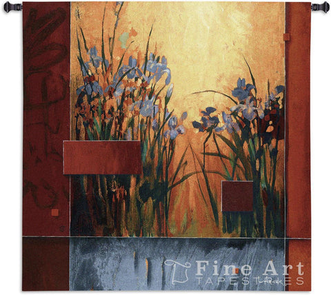 Iris Sunrise Wall Tapestry