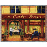 Cafe Rosa Blanket