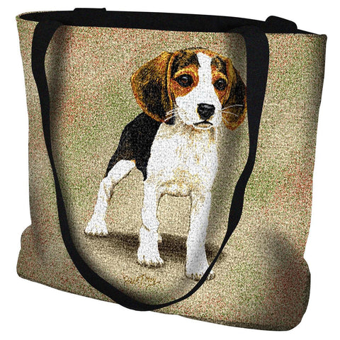 Beagle Puppy Tote Bag