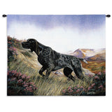 German Shorthaired Pointer Wall Tapestry with Rod