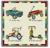 Car Wagon Tricycle Scooter Small Blanket