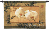 Bamboo And Orchids I Wall Tapestry