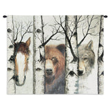 Trio Wall Tapestry With Rod