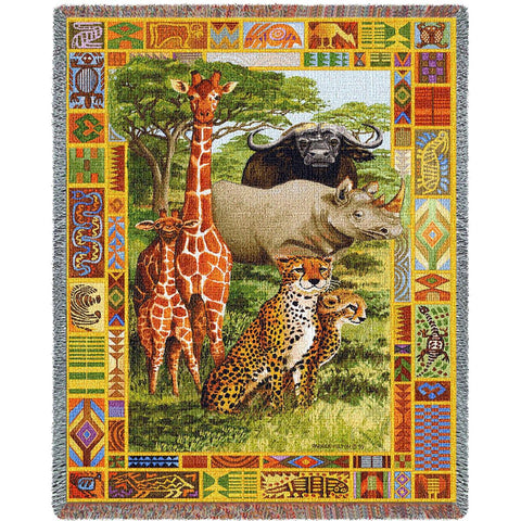 African Plains Blanket