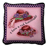 Red Hattitude Pillow