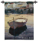 Barca al Contraluz Wall Tapestry