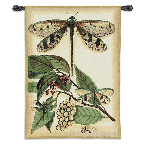 Lt Whimsical Dragonfly I Wall Tapestry