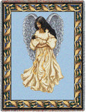 Guardian Angel and Baby 3 Blanket