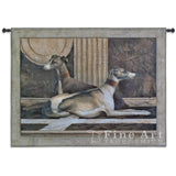 Greyhound Fresco Wall Tapestry