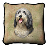 Bearded Collie Pillow Cover