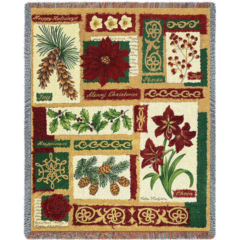 Christmas Collage Blanket
