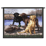 The Board Meeting Wall Tapestry With Rod