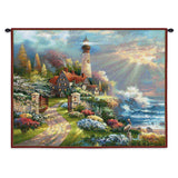 Coastal Splendor Wall Tapestry With Rod